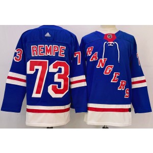 NHL Rangers 73 REMPE Blue Adidas Men Jersey