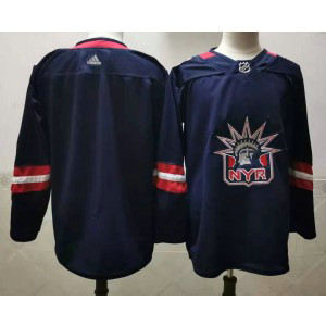NHL Rangers Blank 2020 New Adidas Men Jersey
