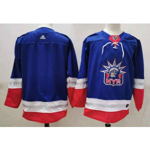NHL Rangers Blank 2021 New Adidas Men Jersey