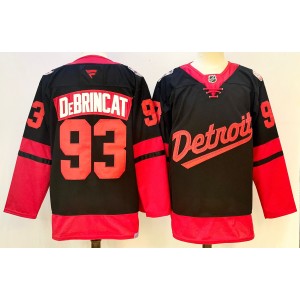 NHL Red Wings 93 Alex DeBrincat Black New Men Jersey