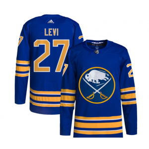 NHL Sabres 27 Devon Levi Blue Addidas Men Jersey