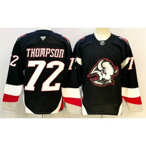 NHL Sabres 72 Tage Thompson Black New Men Jersey