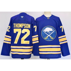 NHL Sabres 72 Tage Thompson Blue 2024 New Adidas Men Jersey