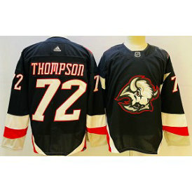 NHL Sabres 72 Tage Thompson Navy 2022-23 Retro Adidas Men Jersey