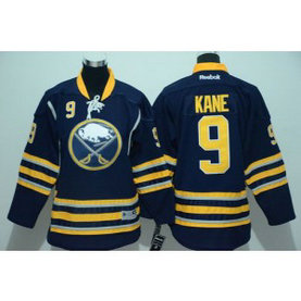 NHL Sabres 9 Evander Kane Navy Blue Youth Jersey