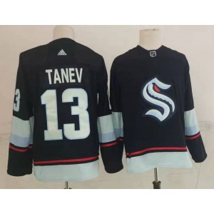 NHL Seattle Kraken 13 TANEV Blue Adidas Men Jersey