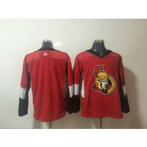NHL Senators Blank Red Adidas Men Jersey