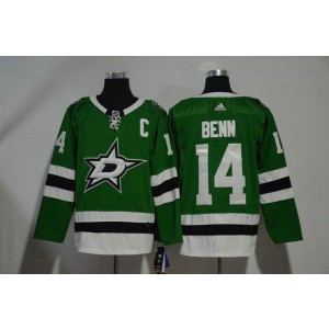 NHL Stars 14 Jamie Benn Green Adidas Men Jersey