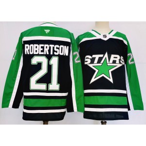 NHL Stars 21 Jason Robertson 2024 New Adidas Men Jersey