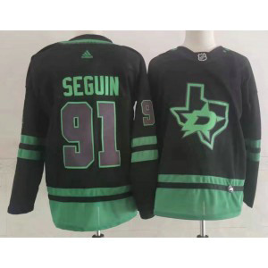 NHL Stars 91 Tyler Seguin Black Adidas Men Jersey