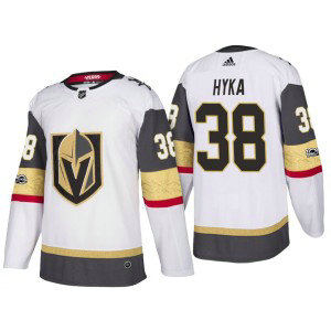 NHL Vegas Golden Knights 38 Tomas Hyka White Adidas Men Jersey NHL Vegas Golden Knights 38 Tomas Hyka White Adidas Men Jersey