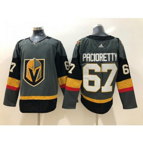 NHL Vegas Golden Knights 67 Max Pacioretty Gray Adidas Men Jersey