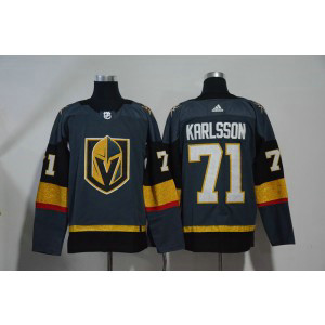 NHL Vegas Golden Knights 71 William Karlsson Gray Adidas Men Jersey NHL Vegas Golden Knights 71 William Karlsson Gray Adidas Men Jersey