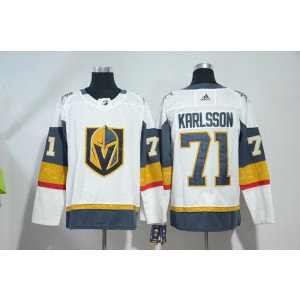 NHL Vegas Golden Knights 71 William Karlsson White Adidas Men Jersey