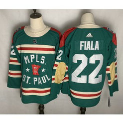 NHL Wild 22 Kevin Fiala 2021 New Adidas Men Jersey