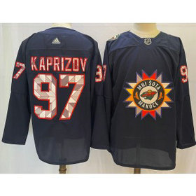 NHL Wild 97 Kirill Kaprizov Throwback 2022 New Adidas Men Jersey