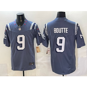 New England Patriots 9 Boutte Navy Rivalries F.U.S.E. Vapor Limited Men Jersey