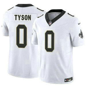 New Orleans Saints 0 Jordyn Tyson White 2026 Draft F.U.S.E. Vapor Limited Men Jersey New Orleans Saints 0 Jordyn Tyson White 2026 Draft F.U.S.E. Vapor Limited Men Jersey