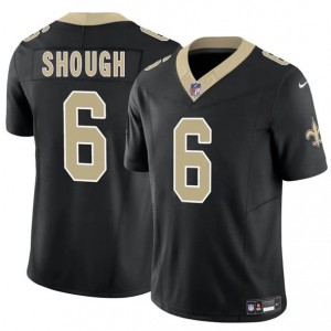 New Orleans Saints 6 Tyler Shough Black F.U.S.E. Vapor Limited Men Jersey