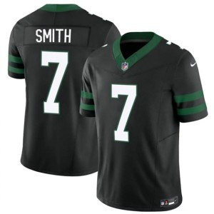 New York Jets 7 Geno Smith Black F.U.S.E. Vapor Limited Men Jersey