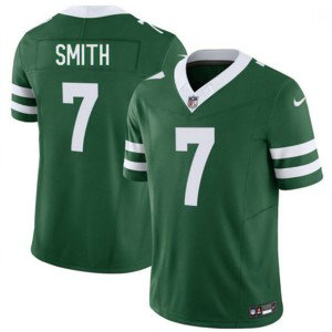 New York Jets 7 Geno Smith Green F.U.S.E. Vapor Limited Men Jersey