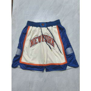 New York Knicks White Shorts