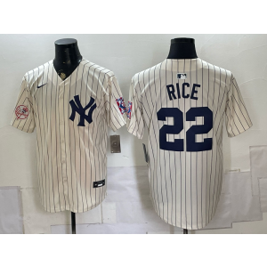 New York Yankees 22 Rice Cream Men Jersey