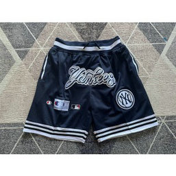 New York Yankees Navy Just Don Shorts