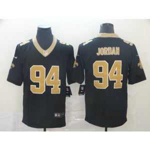 Nik Saints 94 Cameron Jordan Black Vapor Untouchable Limited Men Jersey