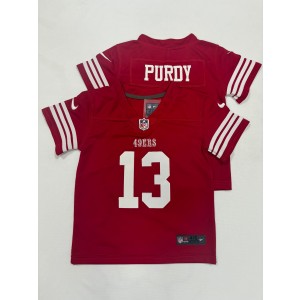 Nike 49ers 13 Brock Purdy Red Toddler Jersey
