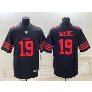 Nike 49ers 19 Deebo Samuel Black Vapor Untouchable Limited Men Jersey