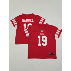 Nike 49ers 19 Deebo Samuel Red Toddler Jersey