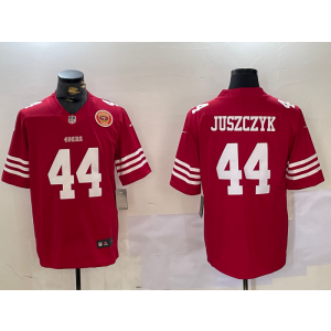 Nike 49ers 44 Kyle Juszczyk Red Vapor Limited Men Jersey