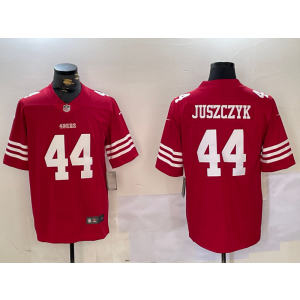 Nike 49ers 44 Kyle Juszczyk Red Vapor Untouchable Limited Men Jersey