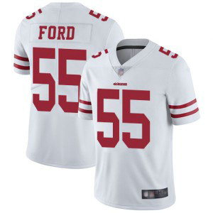 Nike 49ers 55 Dee Ford White Vapor Untouchable Limited Men Jersey