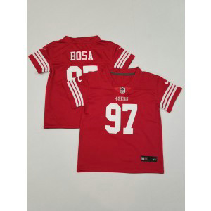 Nike 49ers 97 Nick Bosa Red Toddler jersey