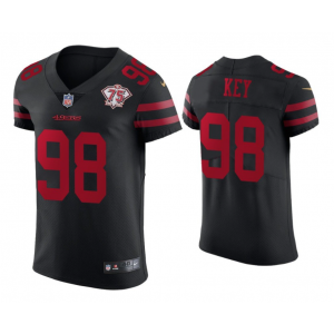 Nike 49ers 98 Arden Key Black Vapor Untouchable Limited Men Jersey