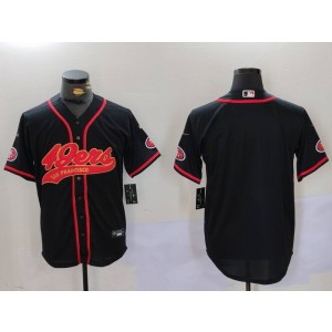 Nike 49ers Blank Black Vapor Baseball Limited Men Jersey