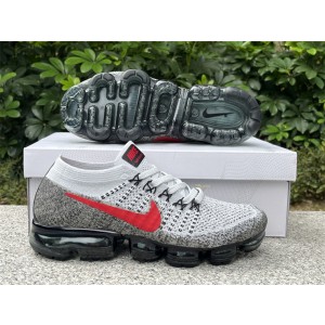 Nike AIR VAPORMAX Platinum Red Black Shoes