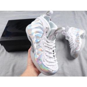 Nike Air Foamposite One Chrome Sliver Shoes