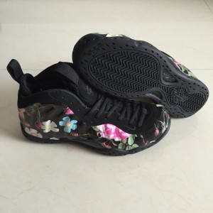 Nike Air Foamposite One Floral Black Shoes