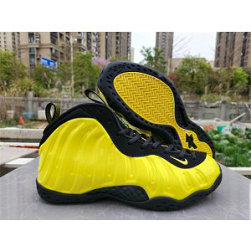 Nike Air Foamposite Pro Yellow Shoes 008