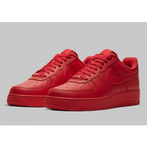 Nike Air Force 1 All-Red Low Shoes