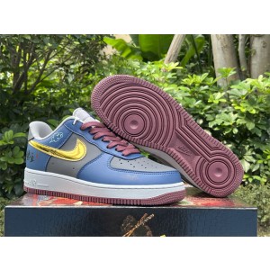 Nike Air Force 1 Blue Shoes