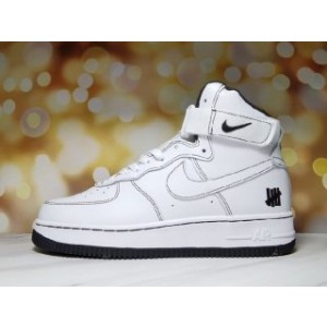 Nike Air Force 1 High Top White_Black Shoes 0239