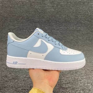 Nike Air Force 1 Low Blue White Shoes Top 293