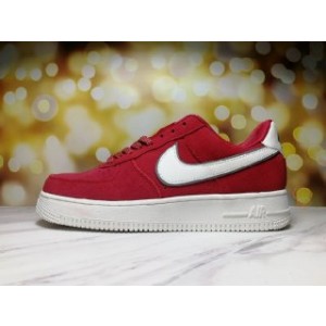 Nike Air Force 1 Low Red Shoes 0235