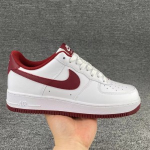 Nike Air Force 1 Low White Red Shoes Top 294