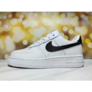 Nike Air Force 1 Low White_Black Shoes 0163