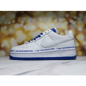 Nike Air Force 1 Low White_Royal Shoes 0205